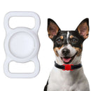 Shockproof Anti-scratch Silicone Case Protective Cover, Style: Animal For AirTag(White)