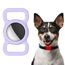 Shockproof Anti-scratch Silicone Case Protective Cover, Style: Animal For AirTag(Purple)