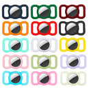 Shockproof Anti-scratch Silicone Case Protective Cover, Style: Animal For AirTag(Luminous Blue)