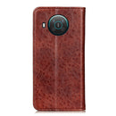 For Nokia X10 / X20 Magnetic Crazy Horse Texture Horizontal Flip Leather Case with Holder & Card Slots & Wallet(Brown)