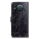 For Nokia X10 / X20 Retro Crazy Horse Texture Horizontal Flip Leather Case with Holder & Card Slots & Photo Frame & Wallet(Black)