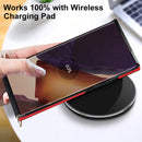 For Samsung Galaxy Note20 Ultra Elegant Rhombic Pattern Microfiber Leather +TPU Shockproof Case with Crossbody Strap Chain(Red)