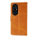For Huawei P50 Pro Embossed Happy Cat Pattern Horizontal Flip Leather Case with Holder & Card Slots & Wallet(Yellow)