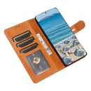 For Huawei P50 Pro Embossed Happy Cat Pattern Horizontal Flip Leather Case with Holder & Card Slots & Wallet(Yellow)