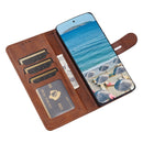 For Huawei P50 Pro Embossed Happy Cat Pattern Horizontal Flip Leather Case with Holder & Card Slots & Wallet(Brown)