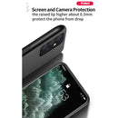 For Samsung Galaxy A52 4G / 5G Classic Tilt Strip Grain Magnetic Shockproof PC + TPU Case(Green)