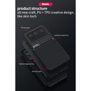 For Xiaomi Mi 11 Ultra Classic Tilt Strip Grain Magnetic Shockproof PC + TPU Case(Blue)
