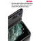 For OnePlus 9 Classic Tilt Strip Grain Magnetic Shockproof PC + TPU Case(Black)