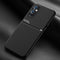 For OnePlus 9 Classic Tilt Strip Grain Magnetic Shockproof PC + TPU Case(Black)