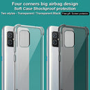For Asus Zenfone 8 IMAK All-inclusive Shockproof Airbag TPU Case with Screen Protector(Transparent)