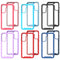 For Samsung Galaxy S21 FE Starry Sky Solid Color Series Shockproof PC + TPU Protective Case(Red)