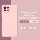 For Xiaomi Mi 11 Lite 5G IMAK UC-2 Series Shockproof Full Coverage Soft TPU Case(Pink)