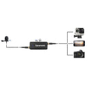 Saramonic LavMic Lavalier Microphone with 2-Channel Audio Mixer & Outputs for DSLR Cameras / Smart Phones