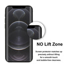 50 PCS 3D Curved Silk-screen PET Full Coverage Protective Film For iPhone 12 / 12 Pro(Transparent)