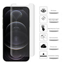 50 PCS 3D Curved Silk-screen PET Full Coverage Protective Film For iPhone 12 / 12 Pro(Transparent)