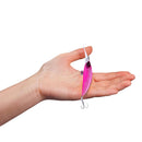 HENGJIA 10 PCS Long Throw Bionic Cocked Mouth Fake Bait Fishing Three-jaw Treble Hooks(3