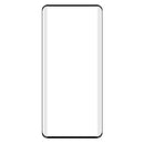 For OnePlus 8 Pro 2 PCS 3D Curved Silk-screen PET Full Coverage Protective Film(Black)