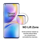 For OnePlus 8 Pro 2 PCS 3D Curved Silk-screen PET Full Coverage Protective Film(Black)