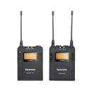 Saramonic UwMic9S Kit1 Broadcast Interview UHF Dual Channels Wireless Lavalier Microphone System