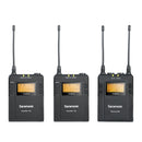 Saramonic UwMic9 Kit2 Broadcast Interview UHF Dual Channels Wireless Lavalier Microphone System