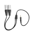 Saramonic UwMic9 Kit2 Broadcast Interview UHF Dual Channels Wireless Lavalier Microphone System