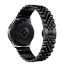 For Huawei Watch 3 / 3 Pro Five Beads Steel Watch Band(Black)
