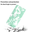 For Huawei P50 Cloud Fog Pattern Horizontal Flip Leather Case with Holder & Card Slot & Wallet(Mint Green)