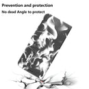 For Huawei P50 Pro Cloud Fog Pattern Horizontal Flip Leather Case with Holder & Card Slot & Wallet(Black)