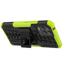 For OPPO Realme 8 / 8 Pro Tire Texture Shockproof TPU+PC Protective Case with Holder(Green)
