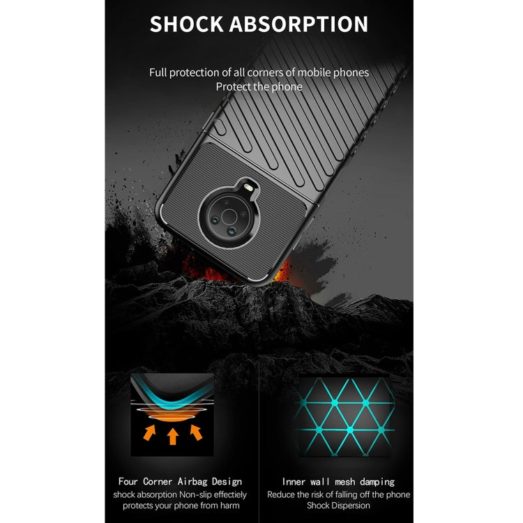 For Nokia G10 Thunderbolt Shockproof TPU Protective Soft Case(Green)