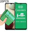 For Samsung Galaxy A12 / A12 Nacho / M12 / A13 5G 25 PCS 9D Full Screen Full Glue Ceramic Film