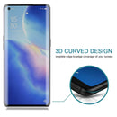 For OPPO Reno5 Pro 5G 0.3mm 9H Surface Hardness 3D Curved Surface Privacy Glass Film