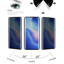 For OPPO Reno5 Pro 5G 0.3mm 9H Surface Hardness 3D Curved Surface Privacy Glass Film