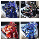 Car Personality Gear Cover Automatic Manual Gear Lever Dustproof Cover(Sea Wave Black)