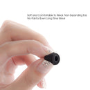 6 Pairs New Bee NB-M1 Slow Rebound Memory Foam Ear Caps with Storage Box, Suitable for 5mm-7mm Earphone Plugs(Black)