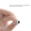 6 Pairs New Bee NB-M1 Slow Rebound Memory Foam Ear Caps with Storage Box, Suitable for 5mm-7mm Earphone Plugs(Grey)