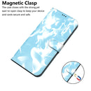 For Xiaomi Redmi Note 10 Pro / Note 10 Pro Max Cloud Fog Pattern Horizontal Flip Leather Case with Holder & Card Slot & Wallet(Sky Blue)