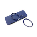 Mini Clip Nose Style Presbyopic Glasses without Temples, Positive Diopters:+1.50(Blue)
