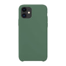 Ultra-thin Liquid Silicone Protective Case For iPhone 11(Green)