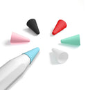 10 PCS Paperfeel Flim Mute Nib Protective Case for Apple Pencil 1 / 2(Pink)