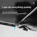 10 PCS Paperfeel Flim Mute Nib Protective Case for Apple Pencil 1 / 2(Black)