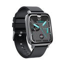 F60 1.7 inch TFT Touch Screen IP68 Waterproof Smart Watch, Support Body Temperature Monitoring / Heart Rate Monitoring / Blood Pressure Monitoring(Black)