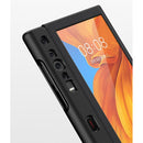 For Huawei Mate Xs GKK Foldable Protective Leather Case + Screen Protector with Holder(Carbon Fiber)