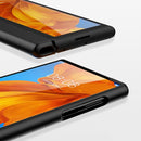 For Huawei Mate Xs GKK Foldable Protective Leather Case + Screen Protector with Holder(Fine Oblique Texture)