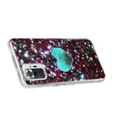 For Xiaomi Redmi Note 10 Pro Marble Pattern Soft TPU Protective Case(Green Love)
