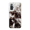 For Xiaomi Redmi Note 10 Pro Marble Pattern Soft TPU Protective Case(Black White)