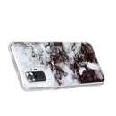 For Xiaomi Redmi Note 10 Pro Marble Pattern Soft TPU Protective Case(Black White)