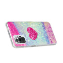 For Xiaomi Redmi Note 10 Pro Marble Pattern Soft TPU Protective Case(Red Love)