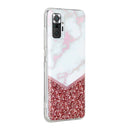 For Xiaomi Redmi Note 10 Pro Marble Pattern Soft TPU Protective Case(Colorblock)