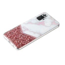 For Xiaomi Redmi Note 10 Pro Marble Pattern Soft TPU Protective Case(Colorblock)